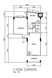 Blk 52 EAST PAYOH PALM (Toa Payoh), HDB 2 Rooms #553293181